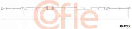Трос, стояночная тормозная система COFLE 10.4753 (фото 1)