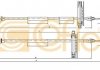 Трос, стоянкова гальмівна система COFLE 10.5361 (фото 1)