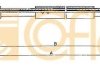 Трос, стояночная тормозная система COFLE 10.6011 (фото 1)