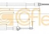 Трос, стояночная тормозная система COFLE 10.6033 (фото 1)