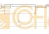 Трос, стояночная тормозная система COFLE 10.6043 (фото 1)