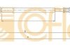 Трос, стоянкова гальмівна система COFLE 10.6044 (фото 1)