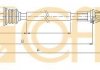 Трос, стояночная тормозная система COFLE 10.6852 (фото 1)