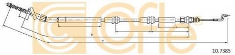 Трос, стояночная тормозная система COFLE 10.7385 (фото 1)