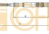 Трос, стояночная тормозная система COFLE 10.7409 (фото 1)