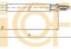 Трос, стояночная тормозная система COFLE 10.7625 (фото 1)