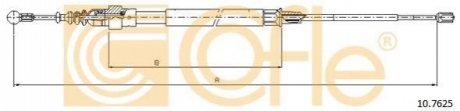 Трос, стоянкова гальмівна система COFLE 10.7625 (фото 1)