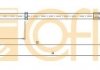 Трос, стояночная тормозная система COFLE 10.9055 (фото 1)