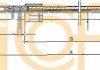 Трос, стояночная тормозная система COFLE 10.941 (фото 1)