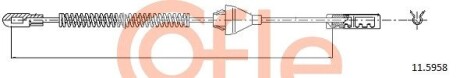 Трос ручника COFLE 11.5958 (фото 1)