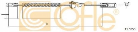 Трос, стоянкова гальмівна система COFLE 11.5959 (фото 1)
