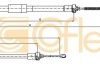 Трос, стояночная тормозная система COFLE 11.6574 (фото 1)