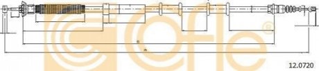 Трос, стояночная тормозная система COFLE 12.0720