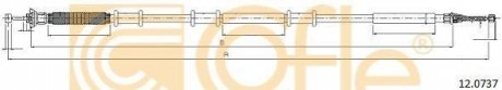 Трос, стояночная тормозная система COFLE 12.0737 (фото 1)