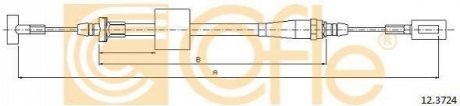 Трос, стояночная тормозная система COFLE 12.3724 (фото 1)