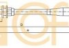 Трос, стоянкова гальмівна система COFLE 12.3725 (фото 1)