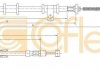 Трос, стоянкова гальмівна система COFLE 17.2027 (фото 1)