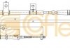Трос, стояночная тормозная система COFLE 17.2550 (фото 1)