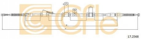 Трос, стояночная тормозная система COFLE 17.2568 (фото 1)