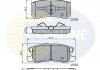 – гальмівні колодки для дисків. COMLINE CBP0905 (фото 1)