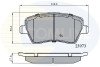 Комплект тормозных колодок, дисковый тормоз COMLINE CBP0984 (фото 1)