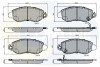 Комплект гальмівних колодок, дискове гальмо COMLINE CBP31108 (фото 1)