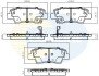 Комплект гальмівних колодок, дискове гальмо COMLINE CBP32161 (фото 1)
