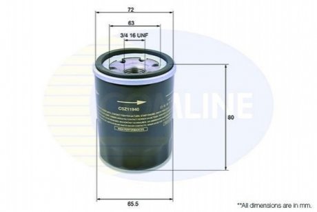 - фільтр олії (аналог wl7177/oc217) COMLINE CSZ11940