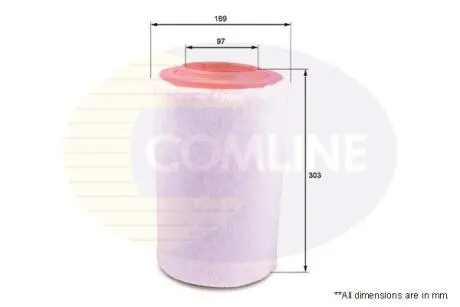 - фільтр повітря (аналог wa9523/lx2059) COMLINE EAF718