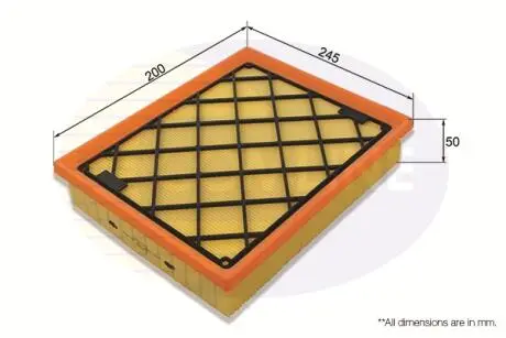 - фильтр воздуха (аналог wa9794) COMLINE EAF939