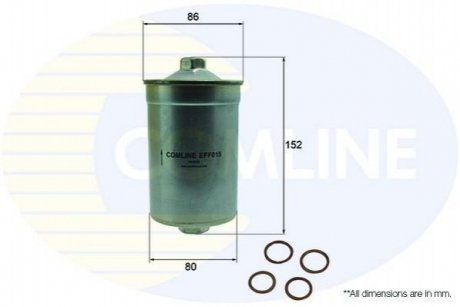 - фильтр топлива (аналог wf8027/kl30) COMLINE EFF015 (фото 1)