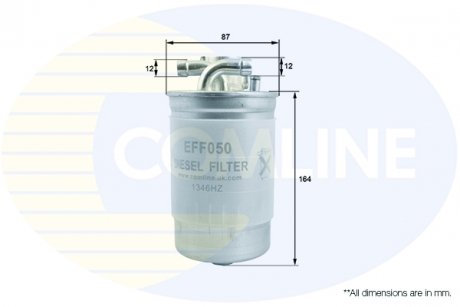 - фільтр палива (аналог wf8199/kl154) COMLINE EFF050 (фото 1)