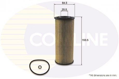 - фільтр олії (аналог wl7008/ox143d) COMLINE EOF044 (фото 1)