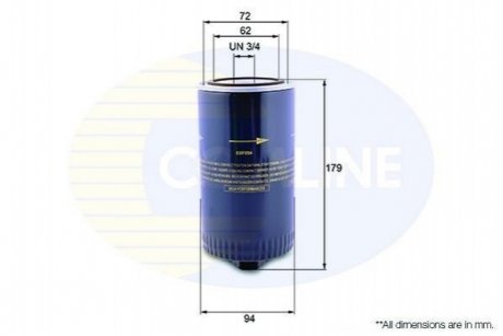 - фільтр олії (аналог wl7133/oc105) COMLINE EOF054 (фото 1)