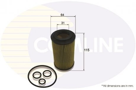 - фільтр олії (аналог wl7470/ox153/7d2) COMLINE EOF253