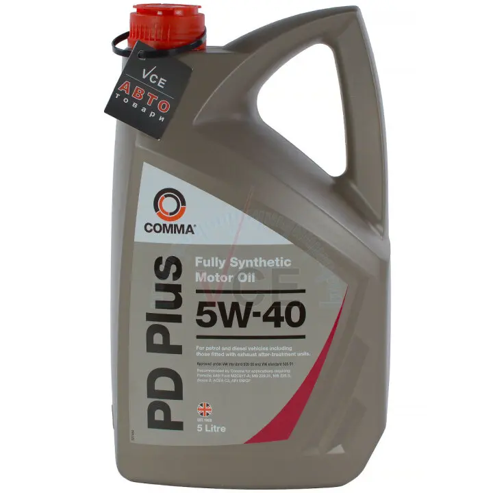 Масло моторное PD Plus 5W-40 5л COMMA PDPLUS5W405L (фото 1)