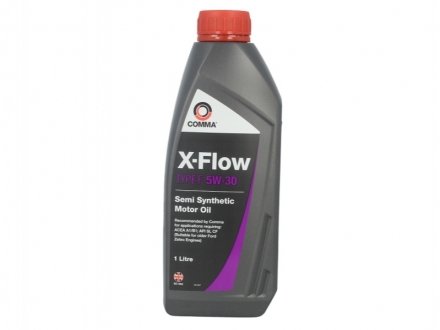 Масло моторное X-FLOW 5W-30, 1л COMMA XFLOWF5W30SEMI1L (фото 1)
