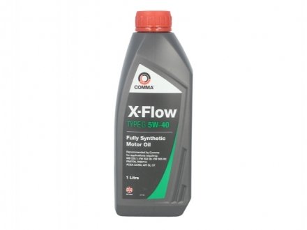 Масло моторное X-Flow Type G 5W-40 1л COMMA XFLOWG5W40SYNT1L (фото 1)