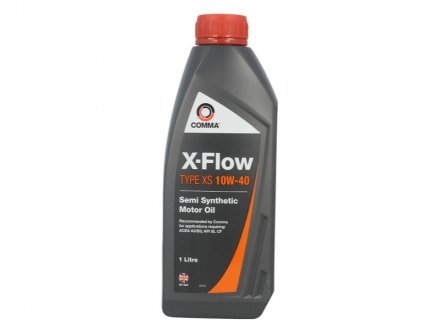 Моторна Олива X-Flow Type XS 10W-40 1л COMMA XFLOWXS10W40SEMI1L (фото 1)