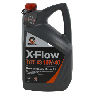 Олива моторна X-Flow Type XS 10W-40 5л COMMA XFLOWXS10W40SEMI5L