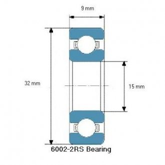 Подшипник (complex) COMPLEX AUTOMOTIVE BEARINGS Sp.z.o.o. 6002-2RS