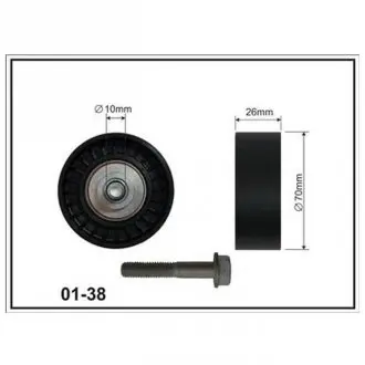 Cx bmw натяжитель ремня 1 e81/e87, 3 e46/e90 COMPLEX AUTOMOTIVE BEARINGS Sp.z.o.o. CX0138