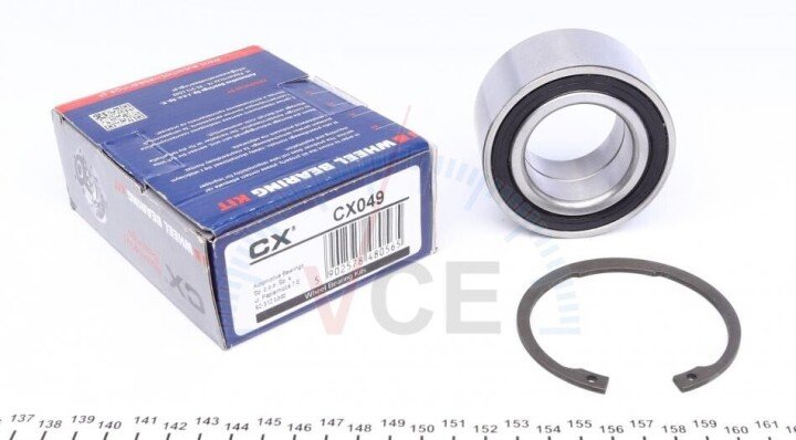 Подшипник ступицы bmw 3(e30, e36) 82-00 зад. мост (complex) COMPLEX AUTOMOTIVE BEARINGS Sp.z.o.o. CX049 (фото 1)