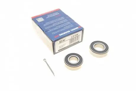 Підшипник маточини suzuki, daewoo задн. міст (complex) COMPLEX AUTOMOTIVE BEARINGS Sp.z.o.o. CX104