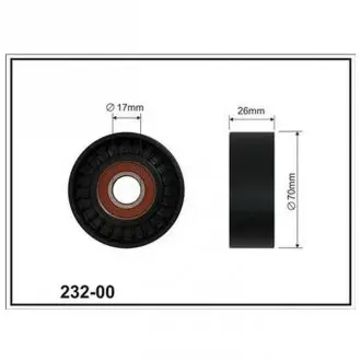 Cx bmw натяжитель ремня(17x70x26)(пл) 3 е90/е92, 5 е60, х5 е70 COMPLEX AUTOMOTIVE BEARINGS Sp.z.o.o. CX23200