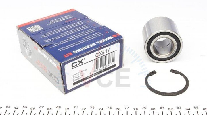 Підшипник маточини (задньої) opel corsa c/tigra 00- (27x53x43) COMPLEX AUTOMOTIVE BEARINGS Sp.z.o.o. CX 517 (фото 1)