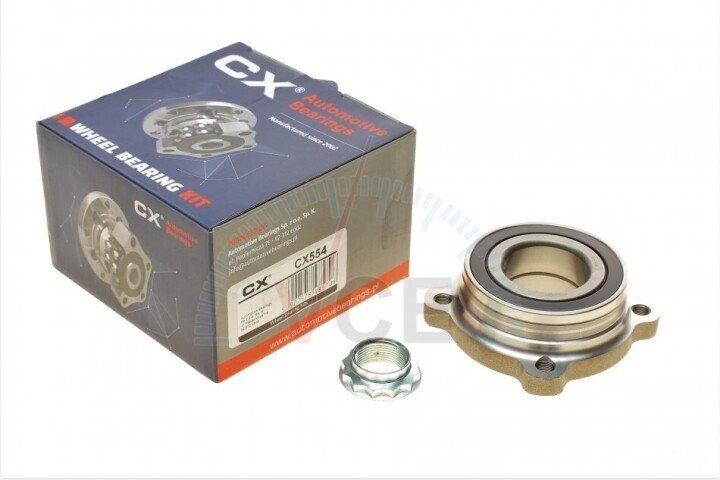 Підшипник маточини (задньої) bmw 5 (e39) 95- COMPLEX AUTOMOTIVE BEARINGS Sp.z.o.o. CX 554 (фото 1)