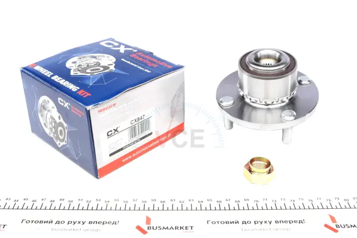 Подшипник ступицы (передней) mitsubishi colt 04-12/smart forfour 02-06 (+abs) COMPLEX AUTOMOTIVE BEARINGS Sp.z.o.o. CX847 (фото 1)