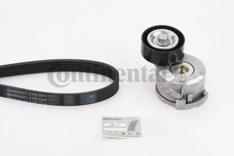 Комплект ремень ролики CONTITECH 6PK1244K2