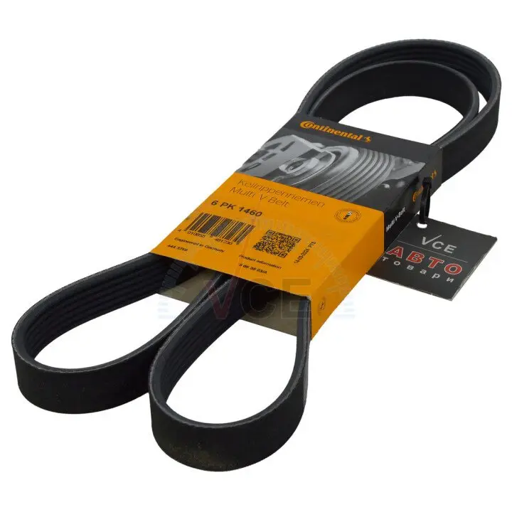 Полікліновий ремінь CONTITECH 6PK1460 (фото 1)